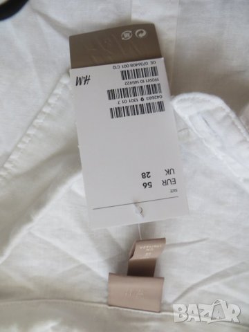 Дамска туника с дълъг ръкав от лен H&M, снимка 2 - Туники - 37711550