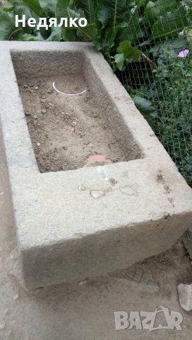 Старо голямо гранитно корито, снимка 5 - Декорация за дома - 33412563