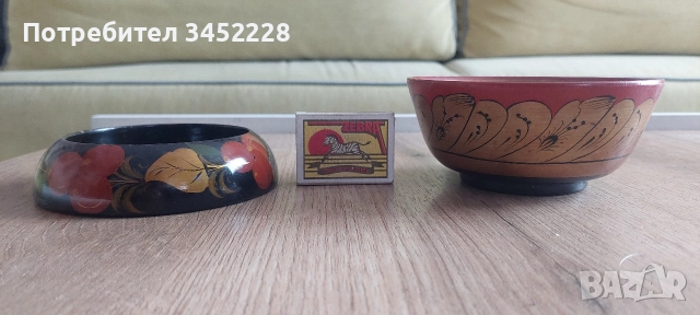 купички хохлома Русия за ценители , снимка 7 - Антикварни и старинни предмети - 52720492