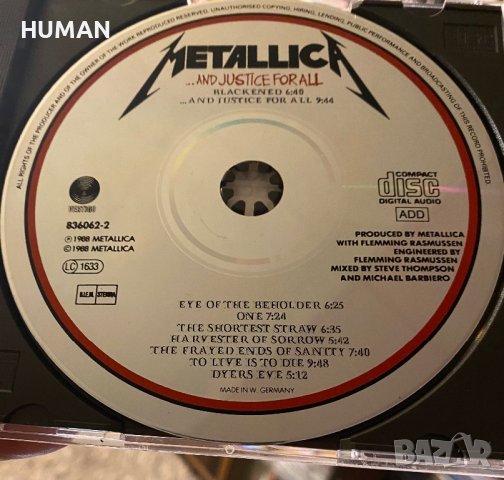 Metallica , снимка 15 - CD дискове - 40935789