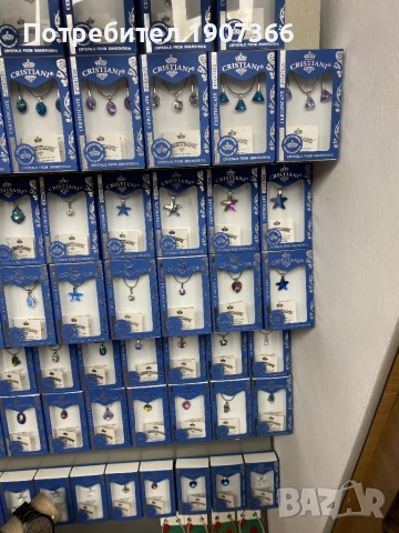 Swarovski - Оригинал Австрия, снимка 5 - Колиета, медальони, синджири - 53192372