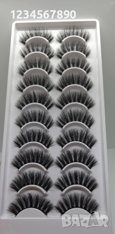 6D Мигли 10 чифта , снимка 5 - Други - 53095907