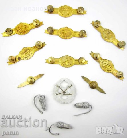 ГОЛЯМ ЛОТ ВОЕННИ ЗНАЦИ-ГДР-DDR, снимка 7 - Колекции - 28383731