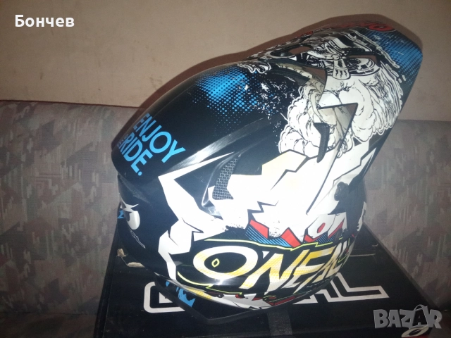 Каска ONEAL Backflip RL2 Villain М, снимка 3 - Спортна екипировка - 51607967
