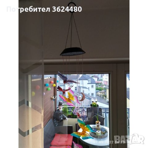 Цветни соларни камбанки, снимка 10 - Соларни лампи - 43127934