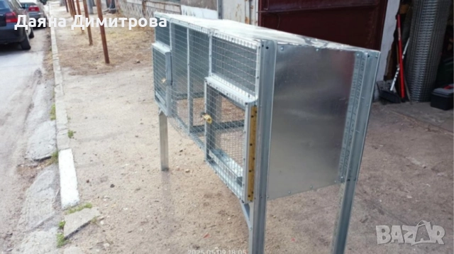 двойна клетка за зайци , снимка 6 - За гризачи - 52244852