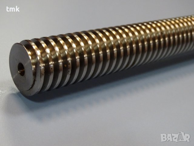 Винт с гайка за плосък шлайф 3Г71, 490 mm, снимка 2 - Резервни части за машини - 38889711