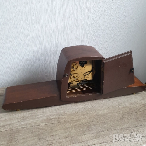 Настолен каминен часовник Mauthe -60те години, снимка 10 - Антикварни и старинни предмети - 51963579