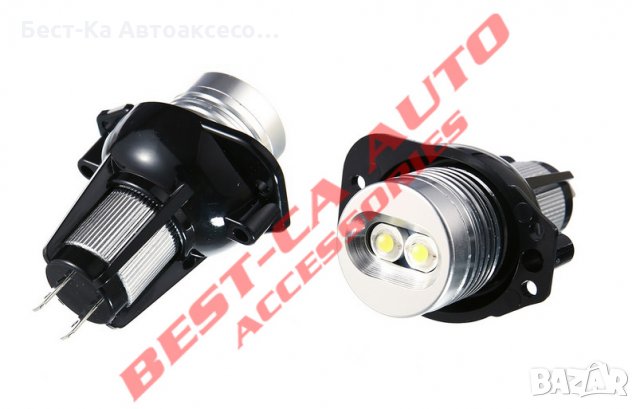 Ангелски очи за БМВ BMW Е90 Е91 Led Angel Eyes Ангелски очи крушки, снимка 1 - Аксесоари и консумативи - 33670846