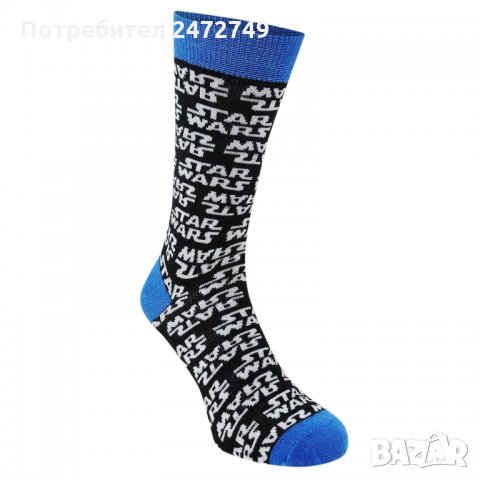 Детски чорапи 3 чифта STAR WARS, снимка 2 - Чорапи - 27296618