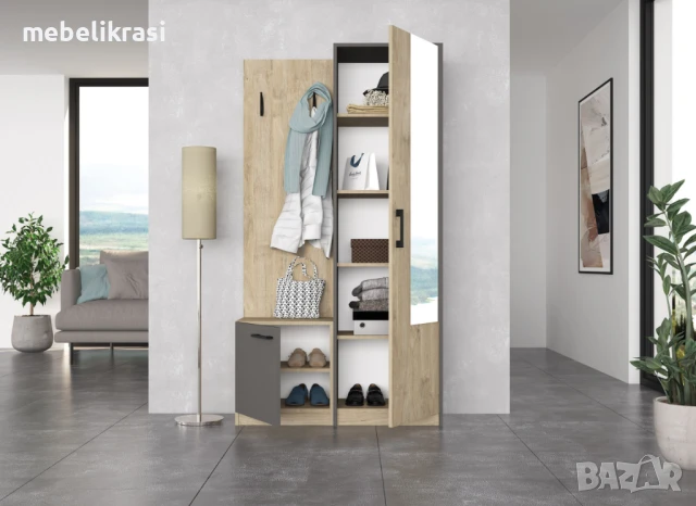 Портманто ”Поли” с рафтове. , снимка 2 - Портманта - 37987357