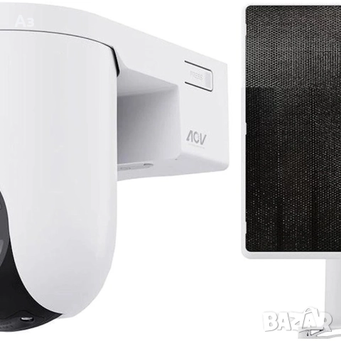 HIKVISION EZVIZ CS-HB8c/SP(4MP) интелигентна камера , с 5 W соларен панел, 4MP, 2K, микрофон, снимка 2 - IP камери - 51735944