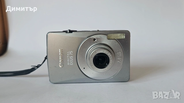 Canon Ixus 75 дигитален фотоапарат камера 7.1mp 3x zoom, снимка 7 - Фотоапарати - 53380375
