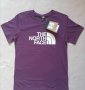Памучна тениска The North Face, снимка 1 - Тениски - 43355860
