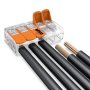 Пружинна 5-проводна клема WAGO COMPACT, 221-415, до 4.0mm2, 450V/32A, снимка 2
