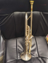 Hirsbrunner Sumiswald B-trompete - Б Тромпет с твърд куфар /Switzerland/, снимка 5