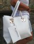 Дамска елегантна чанта в бяло , снимка 4