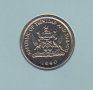 10 цента 1990, Тринидад и Тобаго, снимка 2