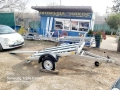 Туристическо,самосвално ремарке за 3 мотора REPO до 750кг., снимка 15