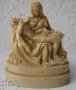 2 бр.  ПИЕТА  фигура, пластика, статуетка Исус Религия Микеланджело, снимка 10