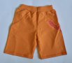 Оранжеви къси панталонки - 92,98,104 и 122 см, снимка 2