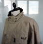 JACK WOLFSKIN Mens Outdoor Full Zipped Lined Beige Jacket UK 44/46 2XL, снимка 4