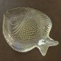 Стъклени плата във форма на риба, снимка 1 - Антикварни и старинни предмети - 39444554