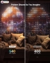 Светлина завеса с Wifi 540LEDs 1.50 х 2 м - програмируема Lphianx, снимка 6