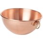  Медна купа за смесване Mauviel 1830 Passion 219126 4.6л 26см Медна купа съд за разбиване на яйца, снимка 5