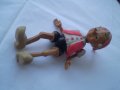 Колекционерска Стара бакелитена детска играчка Пинокио      Буратинодоста запазена за годините си, снимка 2