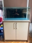 Продавам аквариум 245л (110х45х50) + шкаф и оборудване, снимка 2