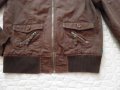 Дамско яке от кафяв деним L, снимка 3
