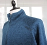 Vikafjell Mens Outdoor 1/4 Zip Pullover Sweater Polar Fleece Blue Size XL, снимка 5