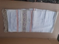 Автентичен тъкан кенарен месал с дантела , обредна кърпа, снимка 2