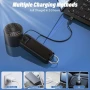 Нов Преносим Ръчен Вентилатор 5000mAh, 6 скорости, USB, LED дисплей, снимка 7