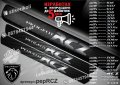 ПРАГОВЕ карбон PEUGEOT RCZ фолио стикери pepRCZ, снимка 1