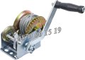 Ръчна лебедка с въже 800LB /360 кг/, лебедка със стоманено въже , снимка 1