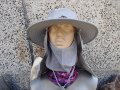 Продавам лека лятна бързосъхнеща шапка с UV защита, покривало за врата и за лицето, снимка 7