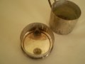 Стара посребрена немска каничка за мляко , чай маркирана, снимка 7