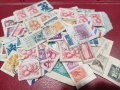 Пощенски марки изрезки от писма, снимка 1 - Филателия - 35098862