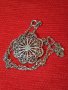 СТАРИНЕН ФИЛИГРАНЕН СРЕБЪРЕН РЕТРО МЕДАЛЬОН РЪЧНА РАБОТА със СРЕБЪРНА СРЕБРО 925 ФИНА ВЕРИЖКА 40015, снимка 2