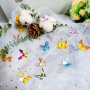 50 бр топери  PVC пеперуди пеперудки украса декорация мъфини  парти торта и др., снимка 3