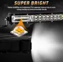НОВ МОДЕЛ 118 cm 420W 12D ULTRASLIM LED BAR в комплект с окабеляване, снимка 5