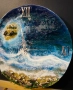 Уникален часовник от епоксидна смола. Морско настроение, снимка 5