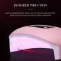 💅 Професионална UV/LED лампа за маникюр и педикюр MiNi 4s – Перфектната грижа за вашите нокти 💅, снимка 6