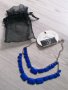 Синьо колие, снимка 1 - Колиета, медальони, синджири - 43728618
