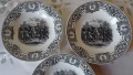 Антични белгийски чинии Napoleon. Марка Keramis B.F. 1890г., снимка 2
