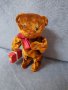 Старинна играчка - мечок с куфар, снимка 1 - Антикварни и старинни предмети - 43129944