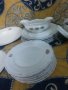 старинен сервиз супник,плоски ,дълбоки,десертни чинии, сосиера , снимка 2