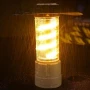 Мощна акумулаторна къмпинг LED лампа преносимо осветление лед фенер риболов туризъм палатка аварии, снимка 4